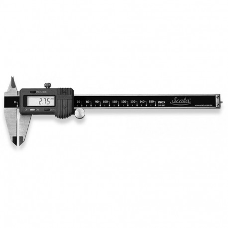 Digital pocket caliper 150x40mm 0,01mm