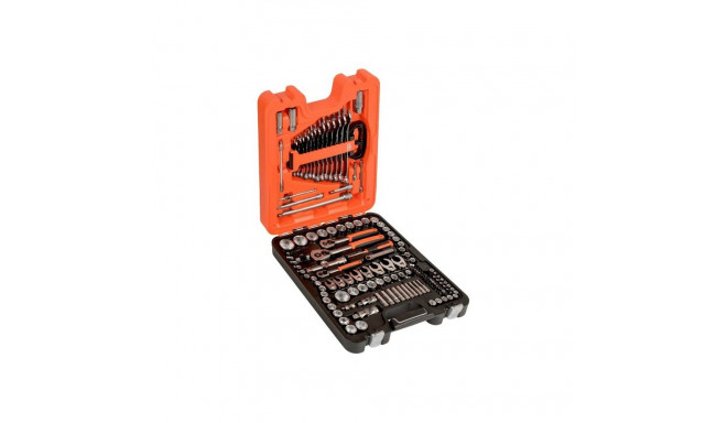 Socket and spanners set 1/2", 1/4" and 3/8 138 pcs