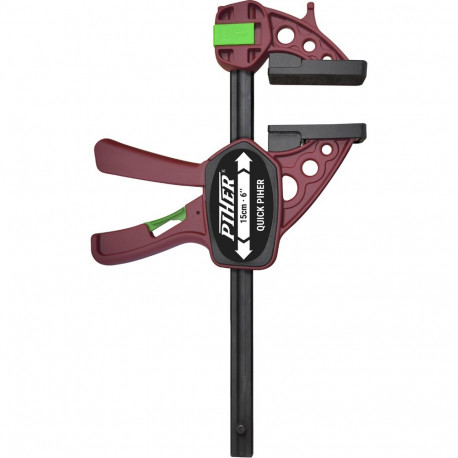 Piher ühekäe pitskruvi – 80x600 mm, nailon- ja klaaskiudlõuad, karastatud terasest latt