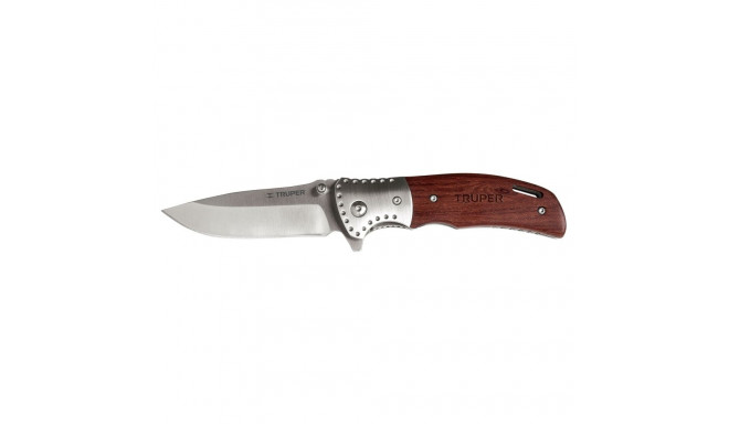 Folding stainless steel knife 100mm Truper®