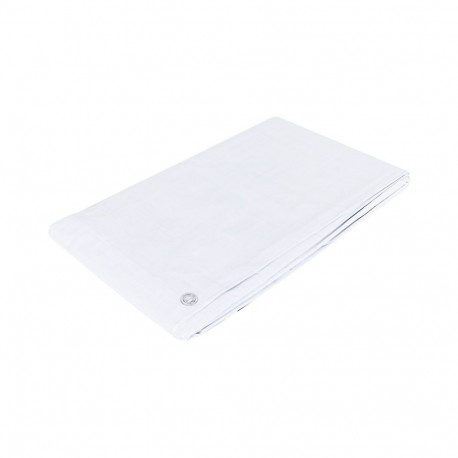 Pretul white tarp 3x5m, 110g/m2
