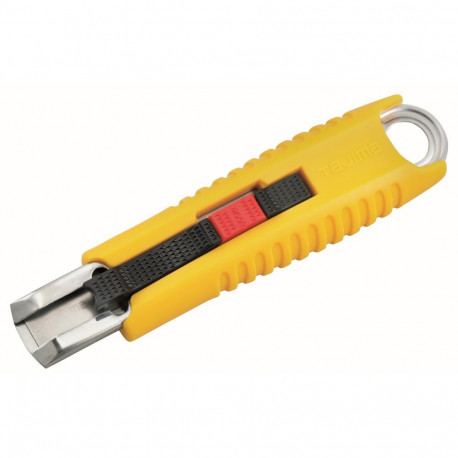 Tajima safety knife with automatic blade retraction, left/right hander
