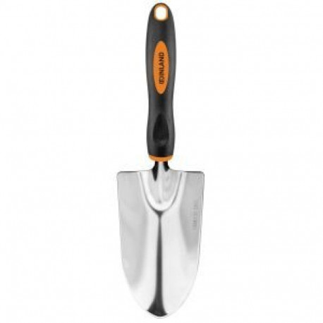 Small wide garden trowel,stainless steel, length 31.5 cm