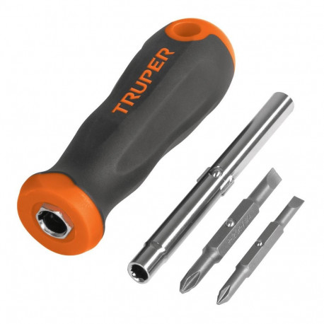 Screwdriver with 6 bits Truper®