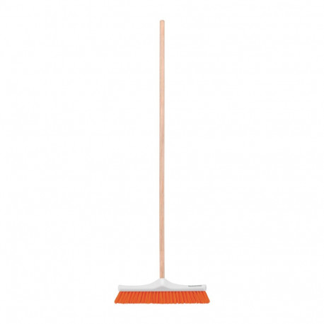 Cleaning brush 40cm with wooden handle 120cm Klintek® (6pcs)