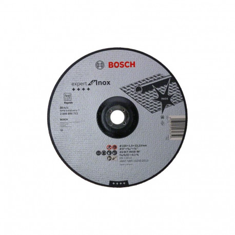 Cutting disc 230x1.9x22.23mm, INOX Rapido (25pcs)