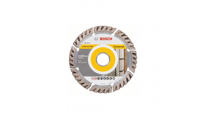Bosch diamond disc 125x2x22.23mm, segment