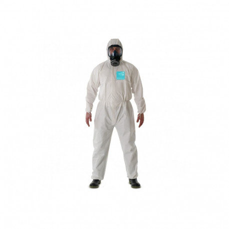Disposable coverall Type 5/6 Ansell Alphatec 2000, white, size L