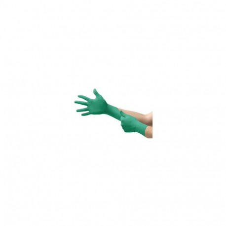Ansell TouchNTuff 92-600 disposable nitrile gloves – chemical splash resistance, powder-free, size M