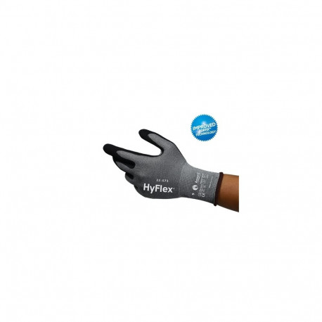 Ansell HyFlex® 11-571 cut-resistant safety gloves – ISO cut level D, ANSI A4, ultra-lightweight, nit