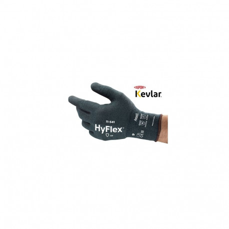 Safety gloves Ansell HyFlex® 11-541, cut resistant level D, size 7 (12pcs)