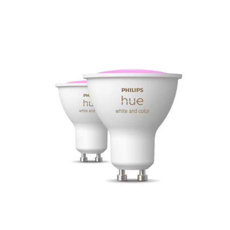Philips Hue Colored 4.3W GU10 2pcs