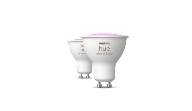 Philips Hue Colored 4.3W GU10 2pcs