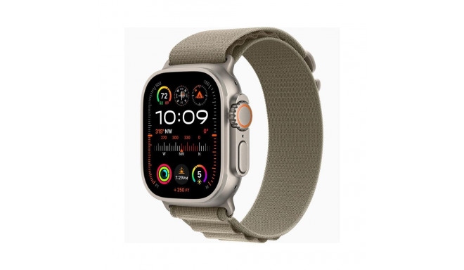 Apple Watch Ultra 2 Cellular, 49mm Olive Alpine Loop - Small