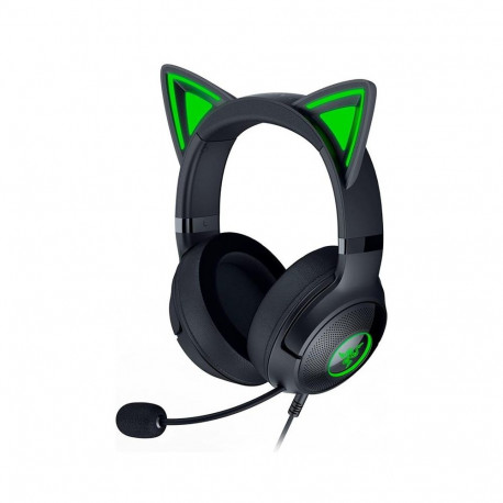 Peakomplekt Razer Kraken Kitty V2, must