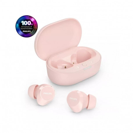 Täielikult juhtmevabad kõrvaklapid Philips, roosa