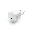 Hama USB-C laadimisadapter 20W, white