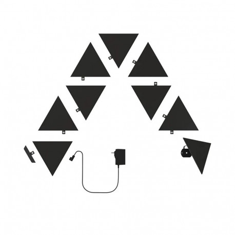 Nanoleaf Shapes Black Triangles Starter Kit (9 Panels)