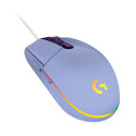 Juhtmega Hiir Logitech G102 LightSync, lilla