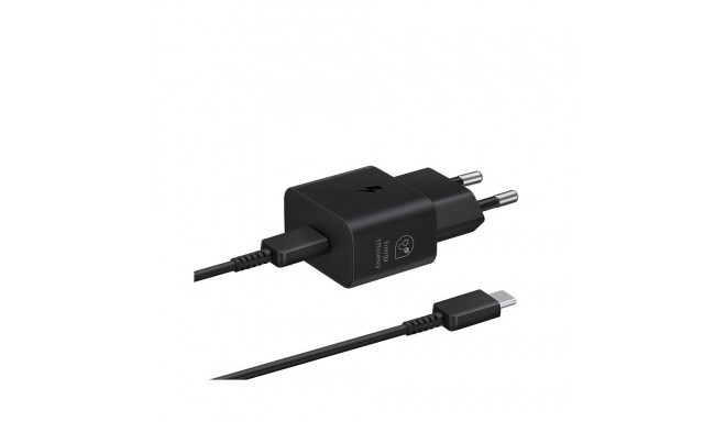 Vooluadapter Samsung 25W USB-C, Black