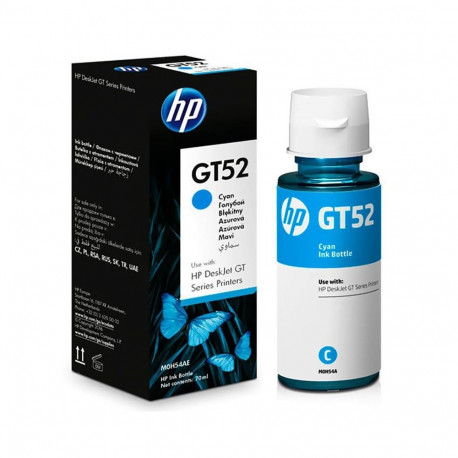 Tindikassett HP GT52, cyan