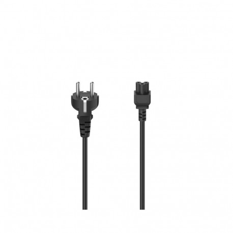 Voolukaabel Hama 3-pin (kolmnurk) 2,5m, must