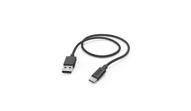 Kaabel Hama USB A 3.1 - USB C, 1m, must