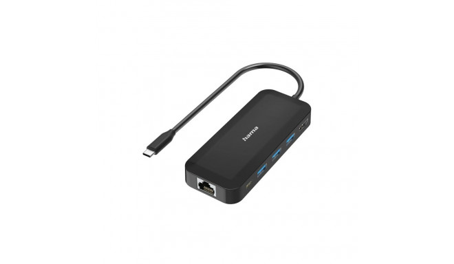 Adap. Hama USB-C->3xUSB-A/USB-C/HDMI/LAN