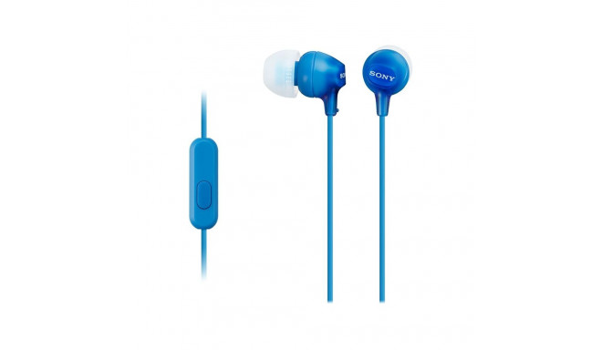 Kõrvaklapid Sony, kõrva sisesesd, mikr. sinine