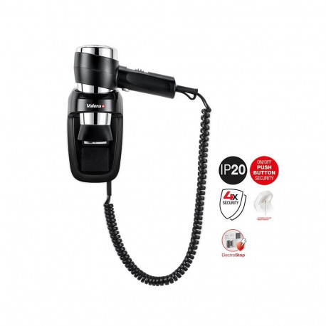 Seinale kinnitatav föön Valera Action PROTECT 1600 (must)