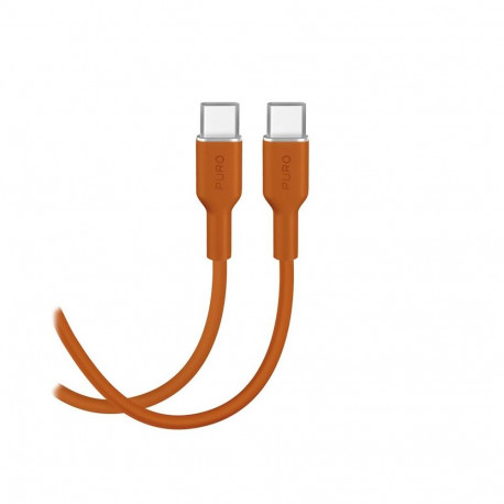 Cable Puro Soft USB-C/USB-C 1.5m, Orange