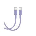 Cable Puro Soft USB-C/USB-C 1.5m, Pink