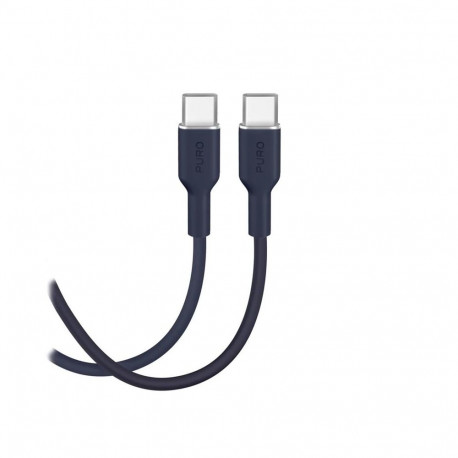 Cable Puro Soft USB-C/USB-C 1.5m, Dark Blue