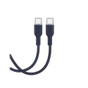 Cable Puro Soft USB-C/USB-C 1.5m, Dark Blue