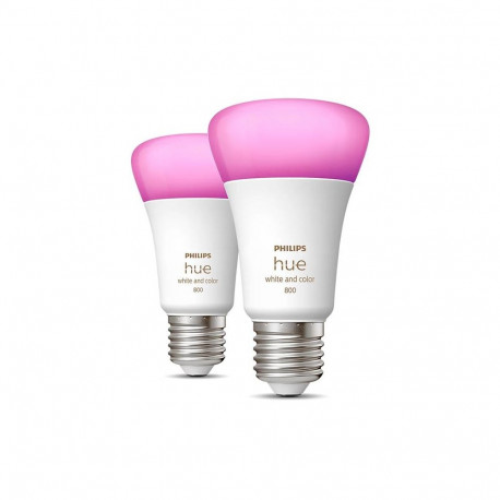 Philips Hue Colored 6.5W A60 E27 2pcs EUR