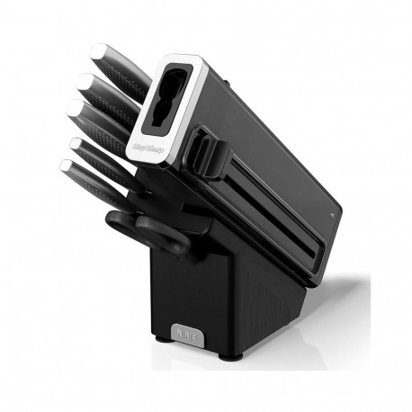 Nugade komp.Ninja StaySharp Stainless 6tk+puidust hoidja, must