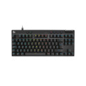 Klaviatuur Logitech Pro X TKL Rapid SWE, must