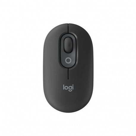 Juhtmeta Hiir Logitech POP Emoji, must