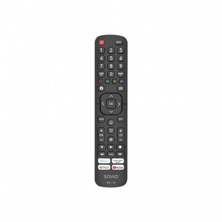 Universal remote controller/replacement SAVIO for Hisense TV