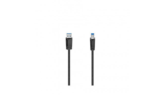 Cable Hama USB-A /USB-B, USB 3.0, 5 Gbps, 1.5m