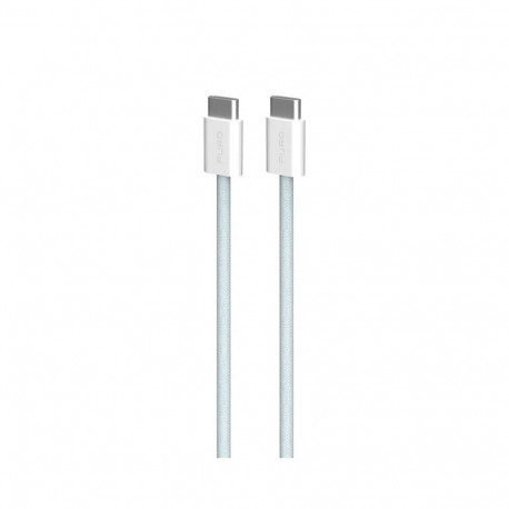 Kaabel Puro Braided USB-C/USB-C 60W, 1.5m, Light Blue