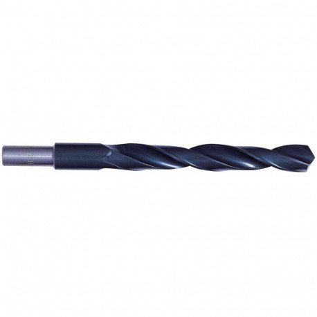 RRS HSS Roll Forged Jobber Length Drill Ø14,50 mm. Reduced shank 12 mm. Point angle 118°.  Steam tre
