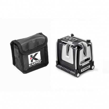 Ristjoonlaser 3 rohelise kiirega ja kokkupandavate jalgadega Kapro®