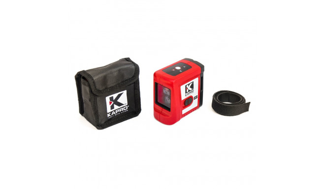 Kapro 862 cross-line laser with red beam and magnet