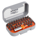 Bahco screwdriver bit set – 31-piece PH, PZ, TORX, SL, HEX bits, magnetic quick-release holder, allo