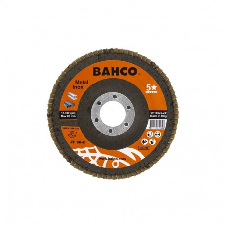 Flap disc INOX+Fe P120 125x22.23mm conical