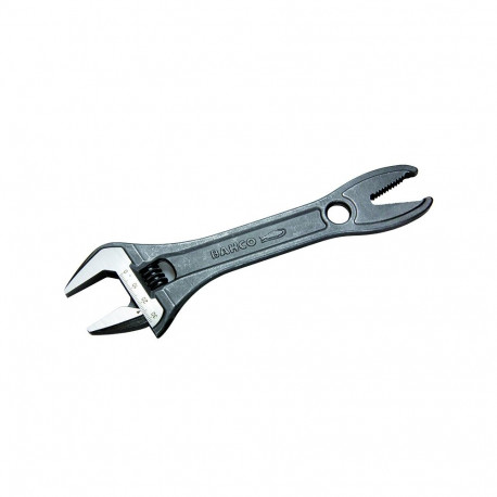 Adjustable wrench with alligator jaw 205mm max 32mm