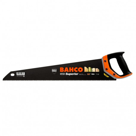 Bahco käsisaag superior handsaw – 22" 550mm NXT7/8 blade, ergonomic three-component handle, low-fric