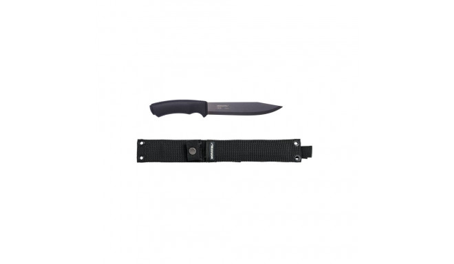 Morakniv Pathfinder Blackblade pussnuga – 170 mm süsinikterasest tera, MOLLE tupp, must