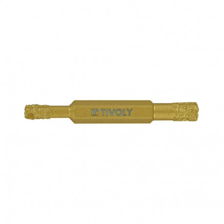 Diamond drill bit with paraffin for tiles, heavy duty Ø6/8mm